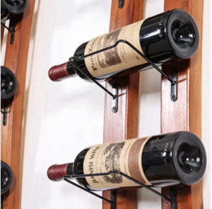 Porte Bouteille Mural  Bois