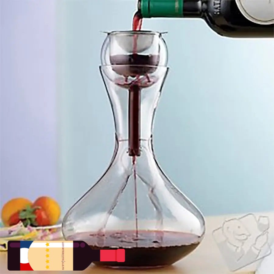 Aérateur de vin en cristal de qualité supérieure, décanteur